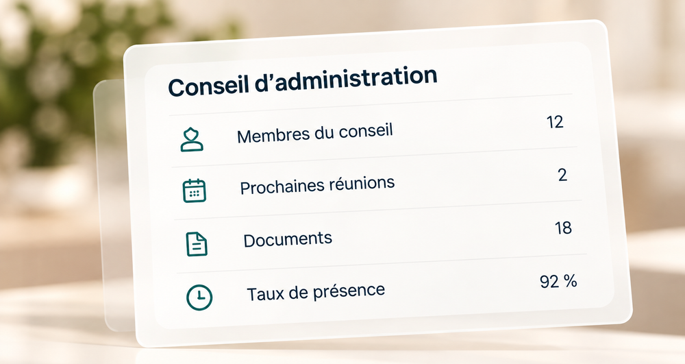 Conseil d’administration